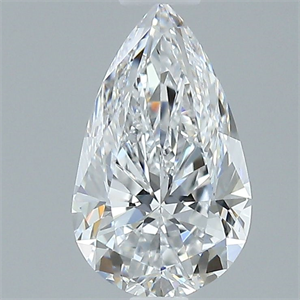 Picture of Natural Diamond 1.00 Carats, Pear with  Cut, D Color, VS1 Clarity and Certified by GIA