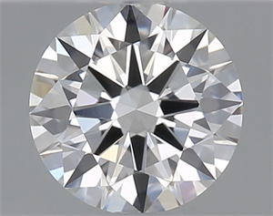 Picture of Natural Diamond 0.40 Carats, Round with Excellent Cut, F Color, VS2 Clarity and Certified by GIA