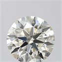 Natural Diamond 0.40 Carats, Round with Excellent Cut, I Color, VS1 Clarity and Certified by IGI