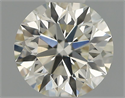 Natural Diamond 0.41 Carats, Round with Excellent Cut, I Color, VS1 Clarity and Certified by IGI