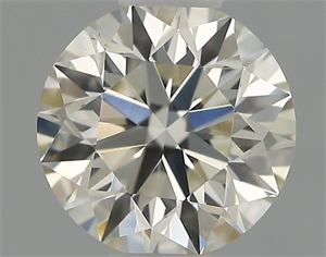 Picture of Natural Diamond 0.41 Carats, Round with Excellent Cut, I Color, VS1 Clarity and Certified by IGI