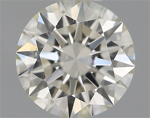 Picture of Natural Diamond 0.43 Carats, Round with Excellent Cut, H Color, VS2 Clarity and Certified by IGI