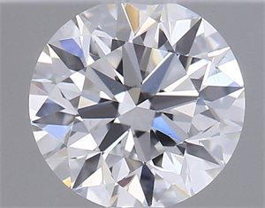 Picture of Natural Diamond 0.40 Carats, Round with Excellent Cut, D Color, SI1 Clarity and Certified by GIA