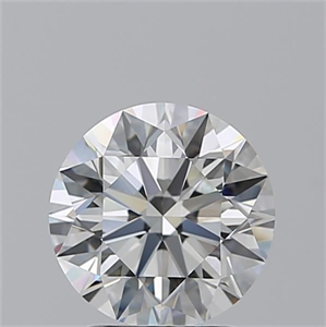 Picture of Natural Diamond 2.10 Carats, Round with Excellent Cut, H Color, VS1 Clarity and Certified by GIA