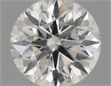 Natural Diamond 0.40 Carats, Round with Excellent Cut, F Color, SI2 Clarity and Certified by IGI