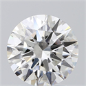 Natural Diamond 2.03 Carats, Round with Excellent Cut, H Color, SI1 Clarity and Certified by GIA