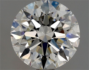 Picture of Natural Diamond 1.50 Carats, Round with Excellent Cut, H Color, VVS1 Clarity and Certified by GIA