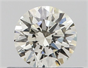 Natural Diamond 0.40 Carats, Round with Excellent Cut, K Color, VS1 Clarity and Certified by GIA