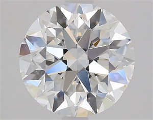 Picture of Natural Diamond 2.01 Carats, Round with Very Good Cut, E Color, VS1 Clarity and Certified by GIA