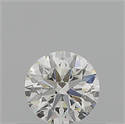 Natural Diamond 0.40 Carats, Round with Excellent Cut, H Color, VS2 Clarity and Certified by GIA