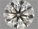 Natural Diamond 0.40 Carats, Round with Very Good Cut, K Color, VS1 Clarity and Certified by IGI