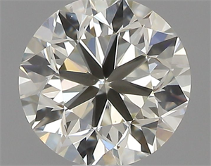 Picture of Natural Diamond 0.40 Carats, Round with Very Good Cut, K Color, VS1 Clarity and Certified by IGI