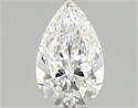 Natural Diamond 1.05 Carats, Pear with  Cut, G Color, VS2 Clarity and Certified by GIA