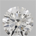 Natural Diamond 0.50 Carats, Round with Excellent Cut, H Color, SI2 Clarity and Certified by GIA