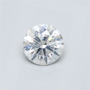 Picture of Natural Diamond 0.46 Carats, Round with Excellent Cut, G Color, I1 Clarity and Certified by GIA