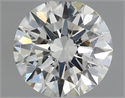 Natural Diamond 0.40 Carats, Round with Excellent Cut, I Color, SI2 Clarity and Certified by GIA