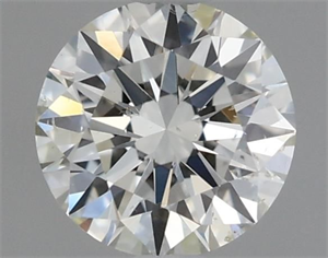 Picture of Natural Diamond 0.40 Carats, Round with Excellent Cut, I Color, SI2 Clarity and Certified by GIA