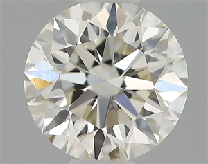 Picture of Natural Diamond 0.43 Carats, Round with Excellent Cut, H Color, VS2 Clarity and Certified by IGI