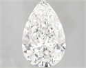 Natural Diamond 2.02 Carats, Pear with  Cut, G Color, VVS1 Clarity and Certified by GIA