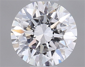 Picture of Natural Diamond 0.40 Carats, Round with Very Good Cut, E Color, VVS2 Clarity and Certified by GIA