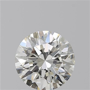 Picture of Natural Diamond 1.51 Carats, Round with Excellent Cut, H Color, SI2 Clarity and Certified by GIA