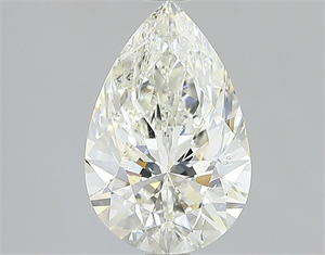 Picture of Natural Diamond 2.01 Carats, Pear with  Cut, H Color, SI1 Clarity and Certified by IGI