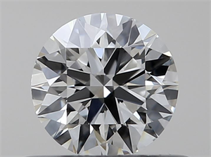 Picture of Natural Diamond 0.40 Carats, Round with Excellent Cut, J Color, VS1 Clarity and Certified by GIA