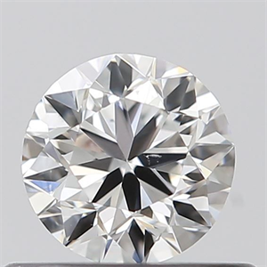 Picture of Natural Diamond 0.40 Carats, Round with Very Good Cut, G Color, SI1 Clarity and Certified by GIA