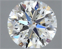 Natural Diamond 0.40 Carats, Round with Very Good Cut, I Color, VS1 Clarity and Certified by GIA