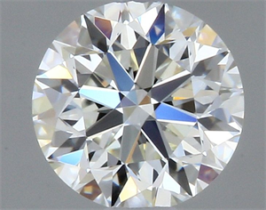 Picture of Natural Diamond 0.40 Carats, Round with Very Good Cut, I Color, VS1 Clarity and Certified by GIA