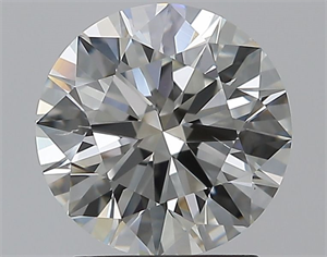 Picture of Natural Diamond 1.90 Carats, Round with Excellent Cut, H Color, SI1 Clarity and Certified by GIA