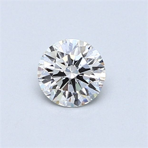 Picture of Natural Diamond 0.42 Carats, Round with Very Good Cut, G Color, SI1 Clarity and Certified by GIA