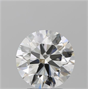 Natural Diamond 3.17 Carats, Round with Excellent Cut, H Color, SI1 Clarity and Certified by GIA