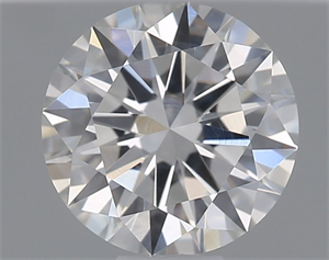 Picture of Natural Diamond 0.44 Carats, Round with Excellent Cut, F Color, SI1 Clarity and Certified by GIA