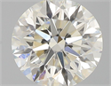 Natural Diamond 0.60 Carats, Round with Excellent Cut, K Color, VS1 Clarity and Certified by GIA