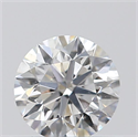 Natural Diamond 0.44 Carats, Round with Excellent Cut, F Color, SI1 Clarity and Certified by GIA