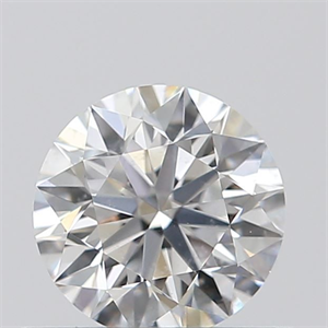 Picture of Natural Diamond 0.44 Carats, Round with Excellent Cut, F Color, SI1 Clarity and Certified by GIA