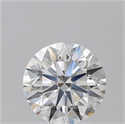 Natural Diamond 3.01 Carats, Round with Excellent Cut, H Color, VS2 Clarity and Certified by GIA