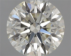 Picture of Natural Diamond 0.40 Carats, Round with Excellent Cut, I Color, VS1 Clarity and Certified by IGI