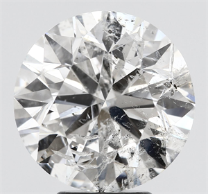 Picture of Natural Diamond 5.04 Carats, Round with Excellent Cut, G Color, I1 Clarity and Certified by IGI