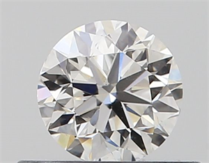 Picture of Natural Diamond 0.40 Carats, Round with Very Good Cut, G Color, VS2 Clarity and Certified by GIA