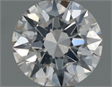 Natural Diamond 0.40 Carats, Round with Excellent Cut, F Color, SI1 Clarity and Certified by GIA