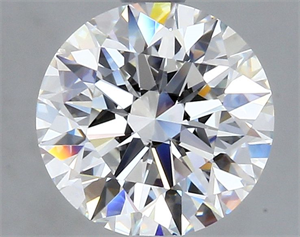 Picture of Natural Diamond 1.72 Carats, Round with Excellent Cut, F Color, VVS1 Clarity and Certified by GIA