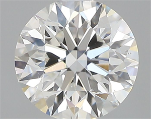 Picture of Natural Diamond 0.40 Carats, Round with Excellent Cut, G Color, SI1 Clarity and Certified by GIA