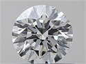 Natural Diamond 0.40 Carats, Round with Excellent Cut, J Color, VS1 Clarity and Certified by GIA