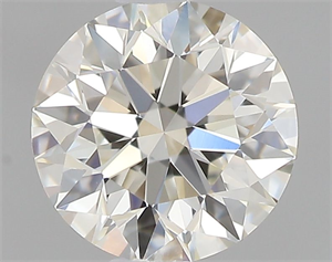 Picture of Natural Diamond 0.50 Carats, Round with Excellent Cut, J Color, VS2 Clarity and Certified by GIA