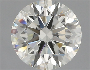 Picture of Natural Diamond 2.03 Carats, Round with Excellent Cut, J Color, VVS2 Clarity and Certified by IGI