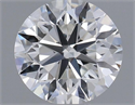 Natural Diamond 0.40 Carats, Round with Very Good Cut, G Color, VVS2 Clarity and Certified by GIA