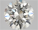 Natural Diamond 2.01 Carats, Round with Excellent Cut, I Color, VVS2 Clarity and Certified by GIA