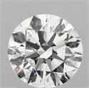 Natural Diamond 1.90 Carats, Round with Excellent Cut, E Color, SI1 Clarity and Certified by GIA